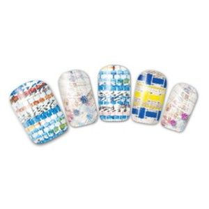 💐4/$16💐 Fabric Stitches Pattern Nail Wraps